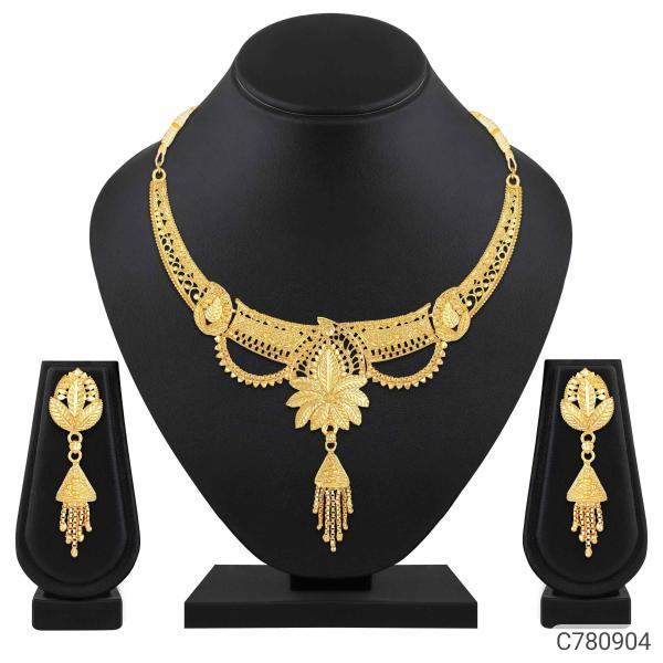 Asmitta Lavishly Gold Plated Jewellery Set